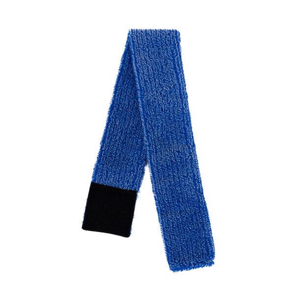 close-up 1 blue mitter cloth strip
